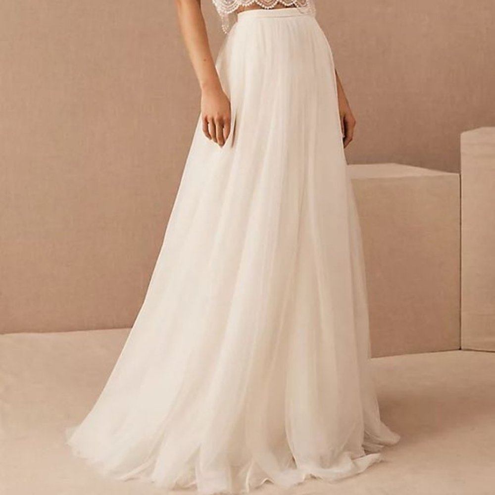Jenny Yoo Elegant White Wedding Dress